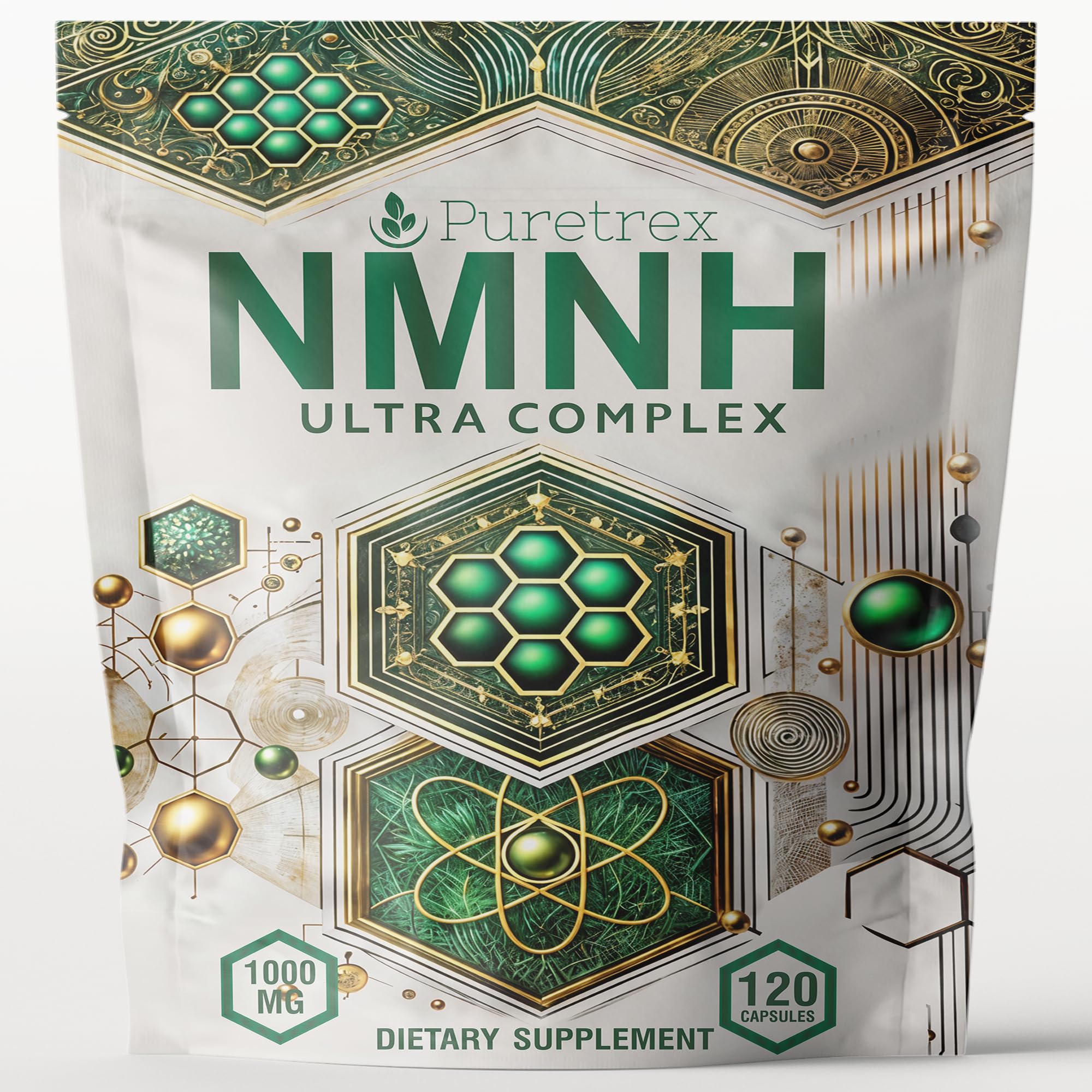 NMNH Ultra Complex Suplemento Alimentar, 1000 mg, 120 Cápsulas, Vegano ...
