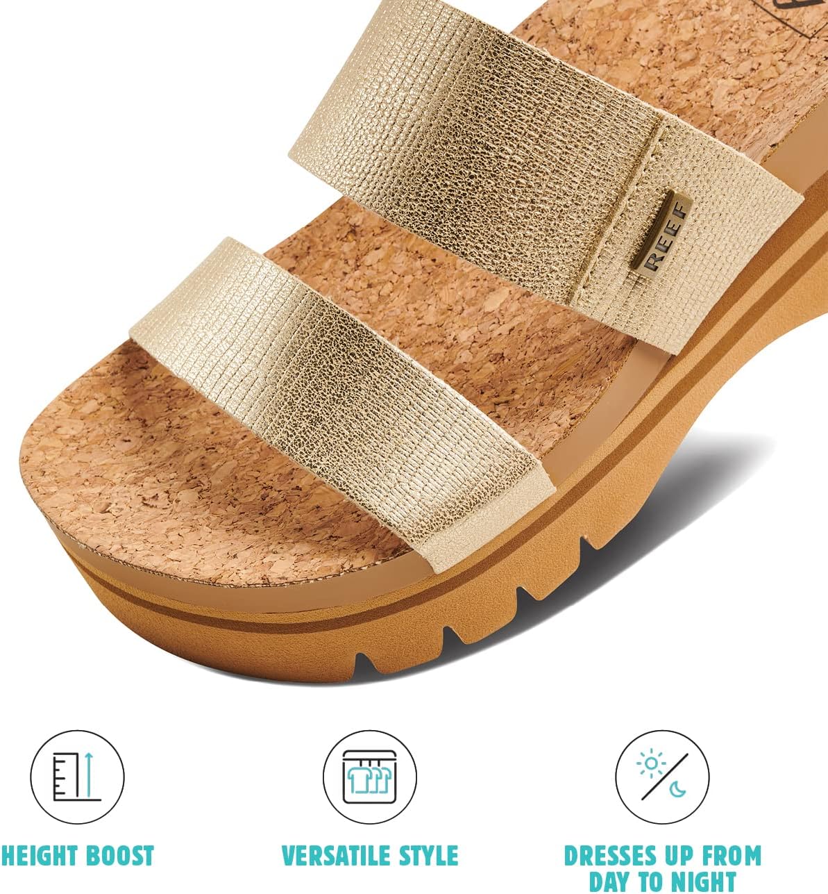 REEF Women's, Cushion Vista Higher Slide - Image 4