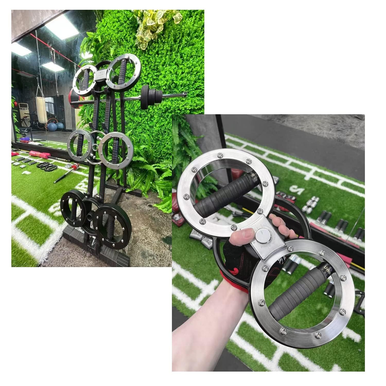 Spinning Burn Muscle Training, einstellbarer Widerstand Speed Spinner für Hand- und Unterarmtrainer für Zuhause oder Fitnessstudio