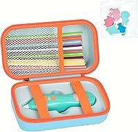 Vista 12 de ANKHOH Estuche Compatible con 3Doodler Start+ Essentials (2023, 2024) para Set 3D, Organizador de Almacenamiento para Recarga de Filamento de todo