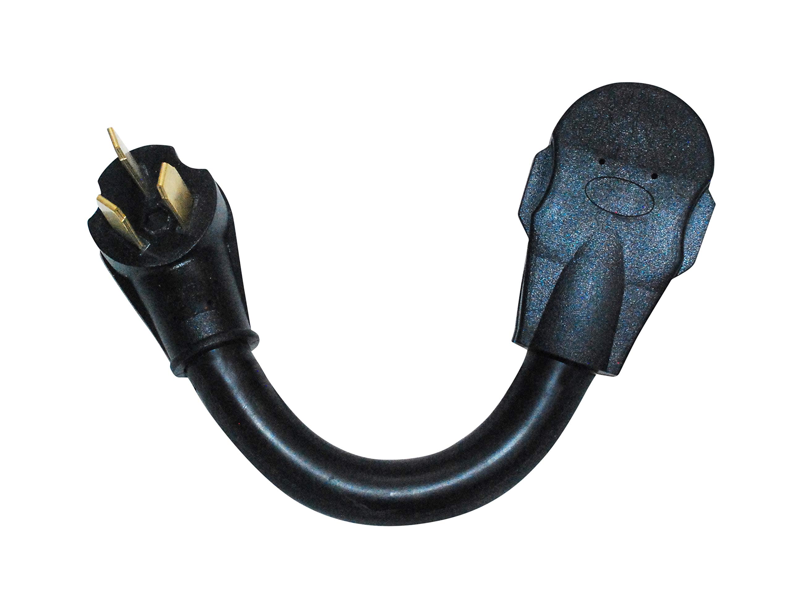 CouplagoHeavy Duty 6AWG Wire NEMA 10-50P to NEMA 14-50R Adapter Cord Compatible with Tesla Vehicles/Other EV Charging Adapter