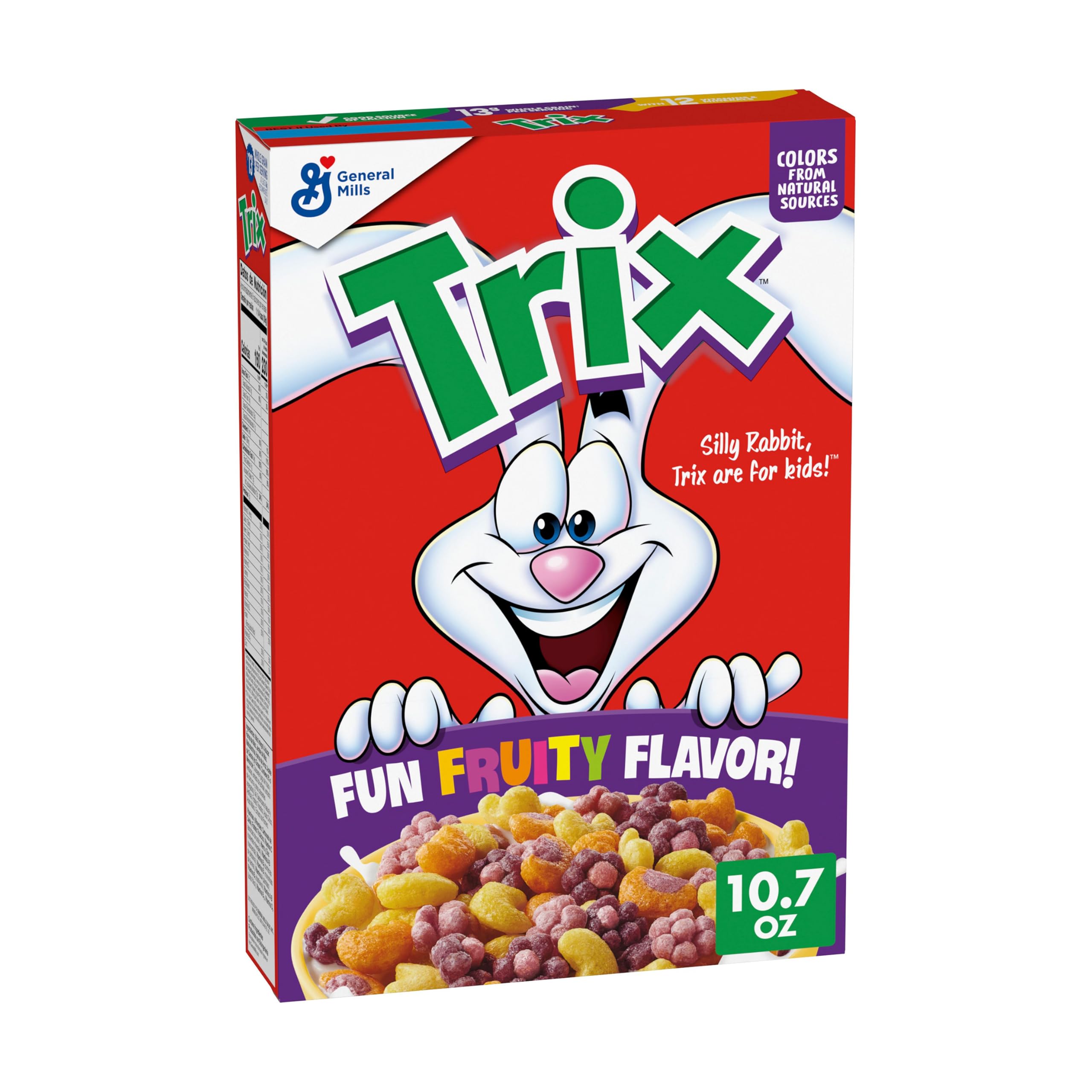 General Mills Trix Fruit Flavored Sweetened Corn Puffs Cereals, 10.69 oz ℮ 303 g-image-45
