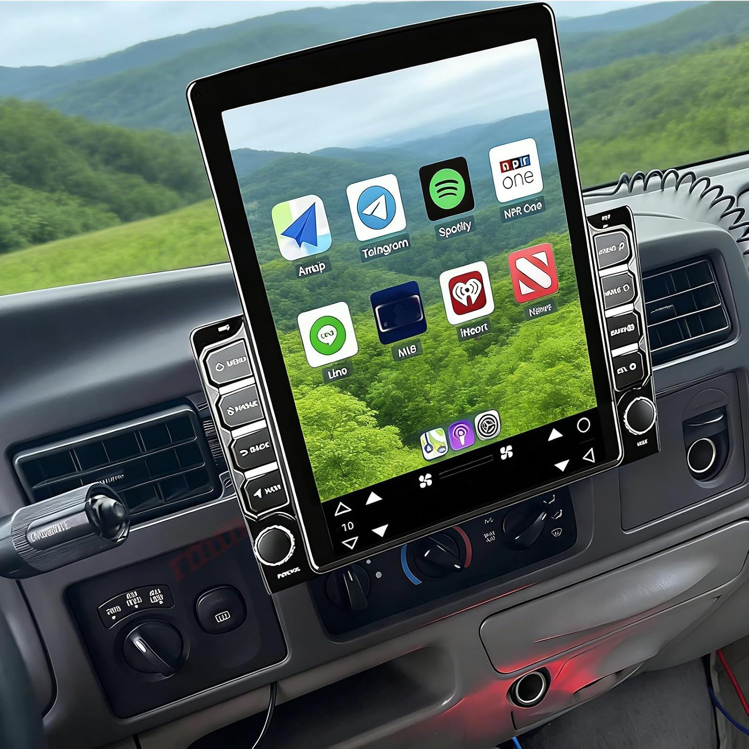 Amazon.com: Android 14 Car Stereo Radio Double Din for Ford Excursion ...