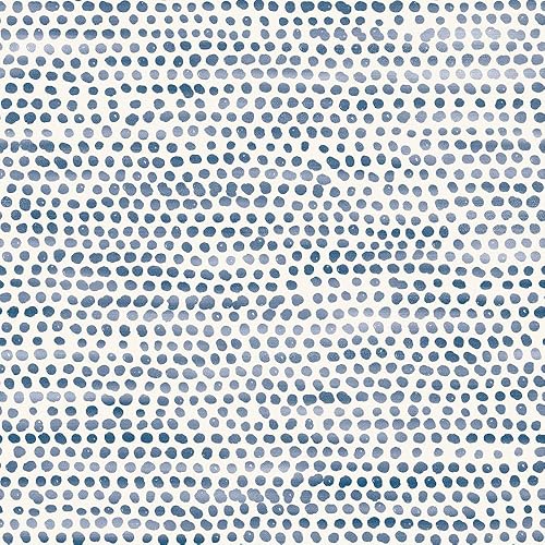 Tempaper Moire Dots - Papel tapiz extraíble para despegar y pegar