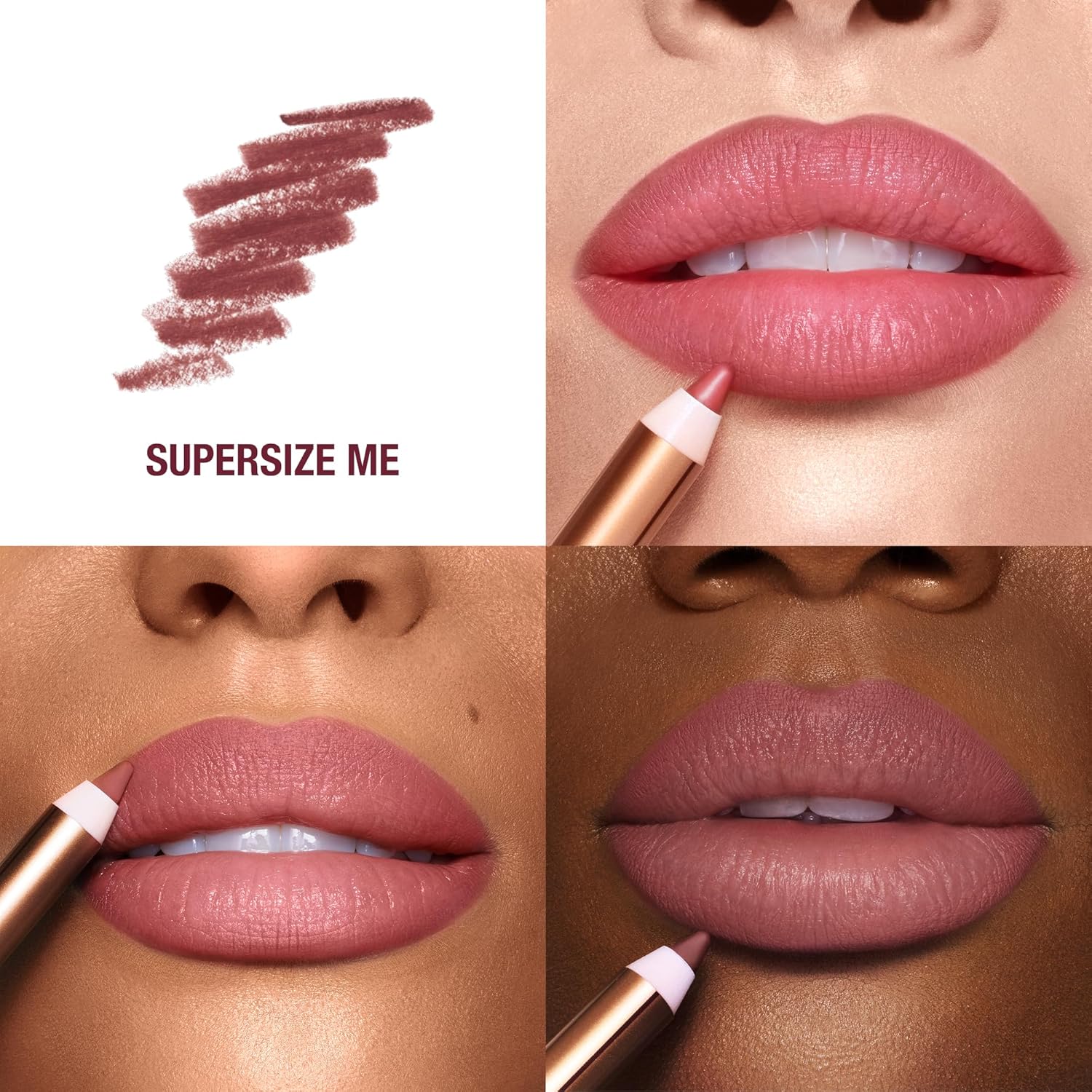 Charlotte Tilbury Lip Cheat Lip Liner Pencil - Gives Lips a Fuller-Looking, Defined Pout - Enriched with Jojoba Oil & Hyaluronic Acid - Waterproof, Smudge-Proof & Transfer-Proof - Image 2