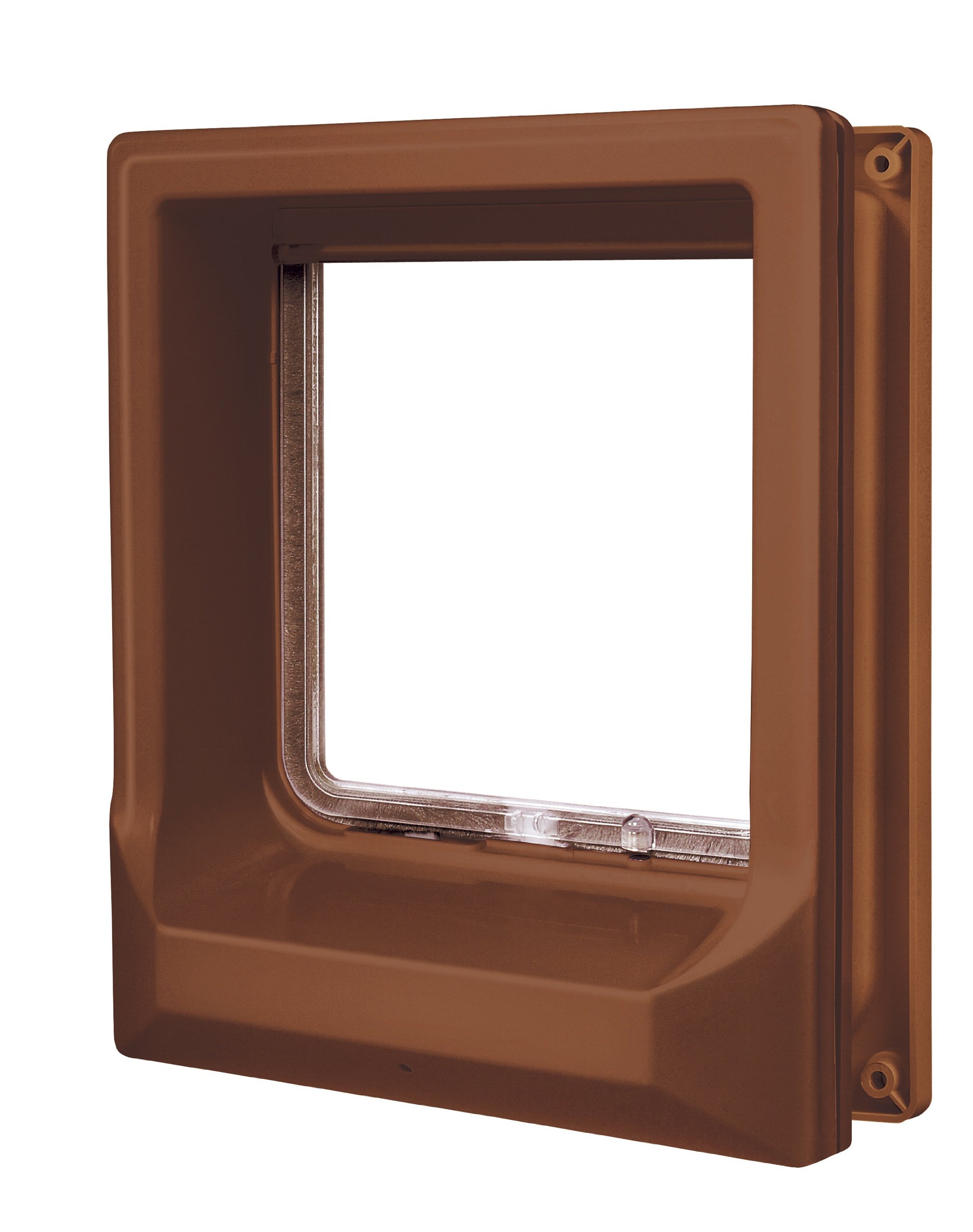 Zolux Magnetic Cat-Flap For Wooden Door - Brown