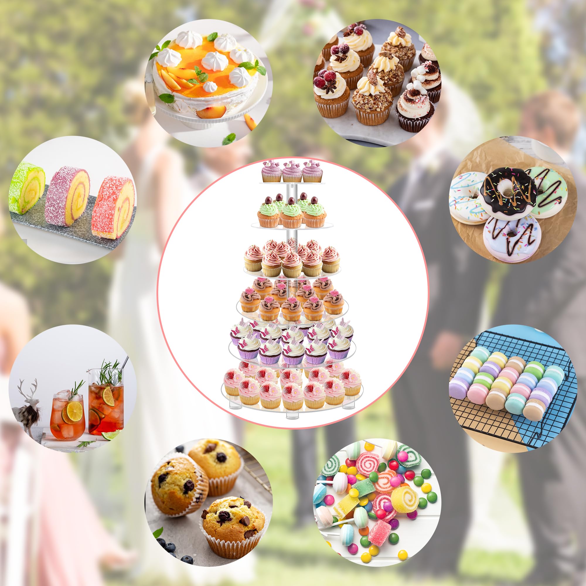 Soporte Tarta Tartas De Chuches Fhmidic Soporte Para Cupcakes