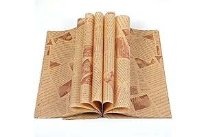 Wax Paper Greaseproof Paper Food Packaging Parchment Paper French Fries Burger Cake...