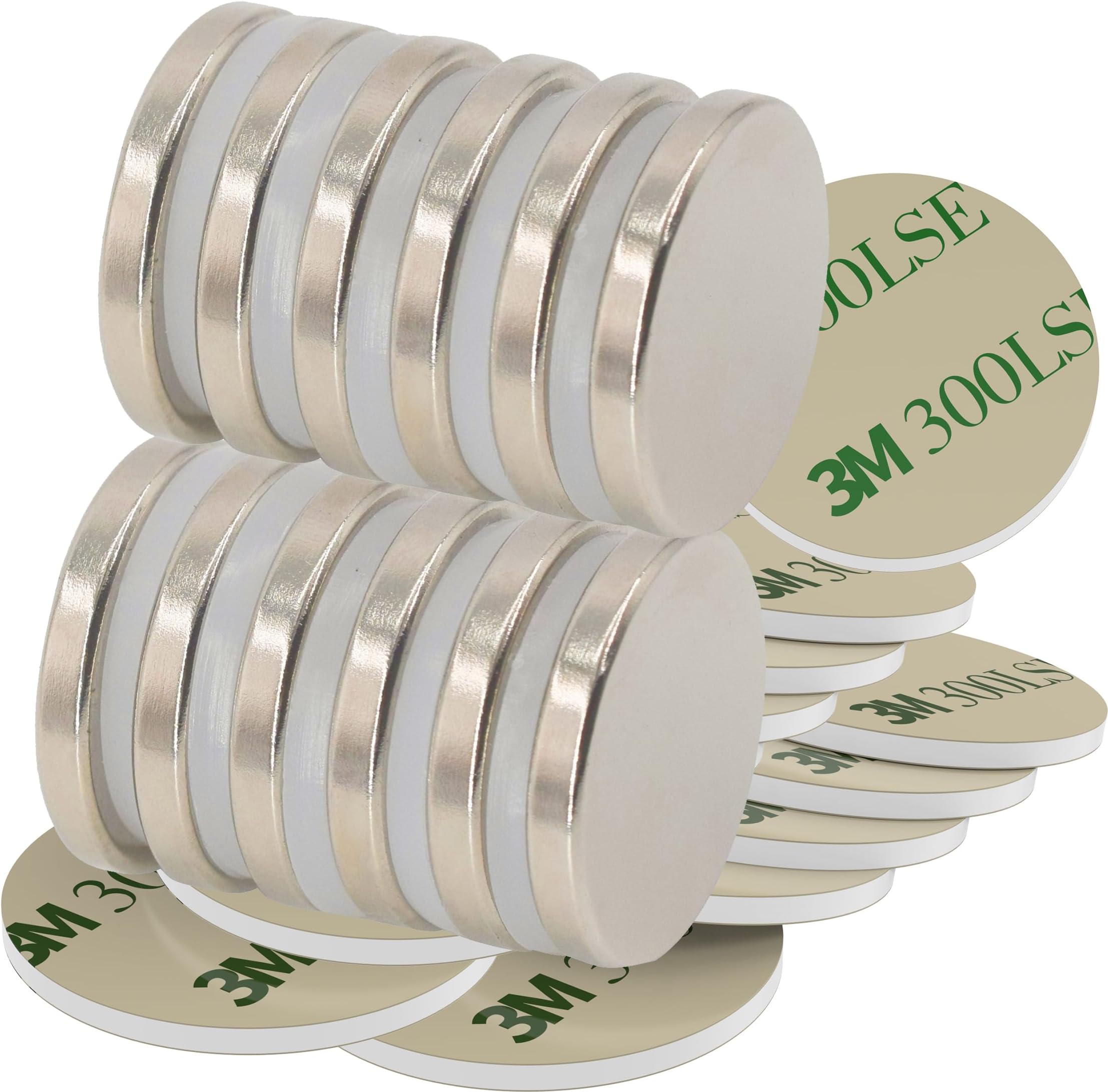 Magneti Al Neodimio 6 Pezzi - 25x3mm Con Forza 6kg, Rivestimento Nichel Per Progetti Fai Da Te - Foto 9