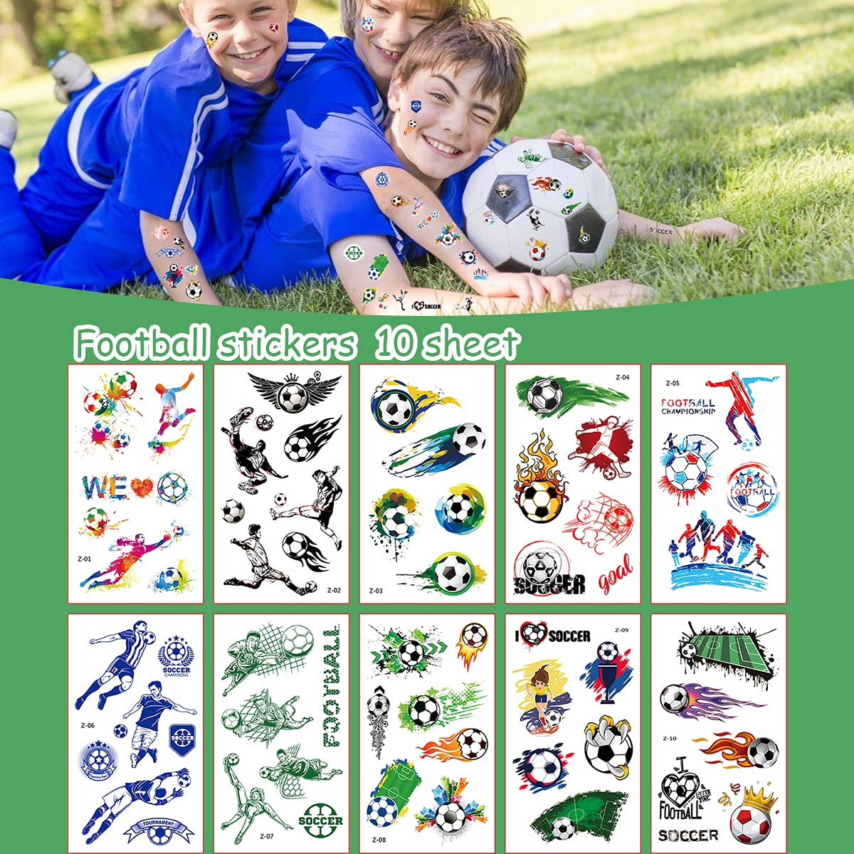Voetbal cadeau voor jongens van 8-10 jaar, 3D LED-nachtlampje met
