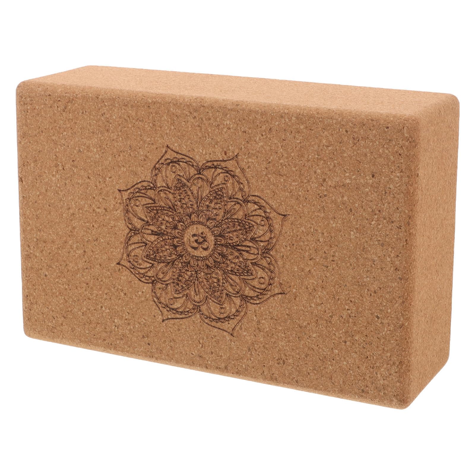 Alasum Bloque para Yoga de Corcho Triangular Suave, Alta Densidad y Diseño Ergonómico para Relajación Muscular y Entrenamiento Profesional en Casa o Gimnasio
