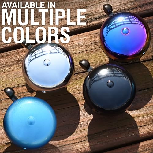 Miniatura 7 de MARQUE Campana de bicicleta para adultos y niños  Bonita campana de bicicleta con sonido nítido  Accesorios de bicicleta imprescindibles para MTB de