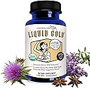 Legendairy Milk Liquid Gold Lactation Support | Lactation Supplement with Organic Goats Rue, Milk Thistle, Shatavari, Fennel, Alfalfa & Anise | Breastfeeding Supplements, 60 Count