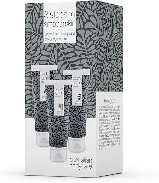 Smooth Skin Kit for Keratosis Pilaris and Dry/Bumpy Skin - Body Wash, Scrub & Lotion Set for Soft, Radiant Skin - Exfoliating, Moisturizing & Soothing Formula with Natural Ingredients
