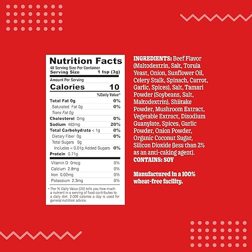 Miniatura 2 de SAMABILA Condimento coreano instantáneo para ramen, sin gluten, vegano, picante medio, polvo de sopa premium, 5 onzas