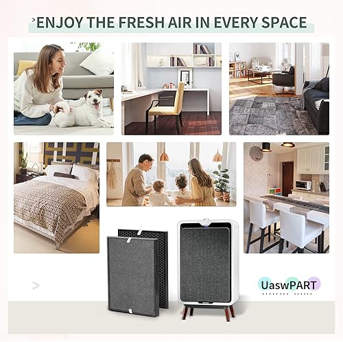 Miniatura 7 de Filtro Air220 Air320 compatible con filtros Bissell Air 220 de repuesto para Air220 2609A y Air320 2768A, comparado con la parte # 2677 2678 2804, 1