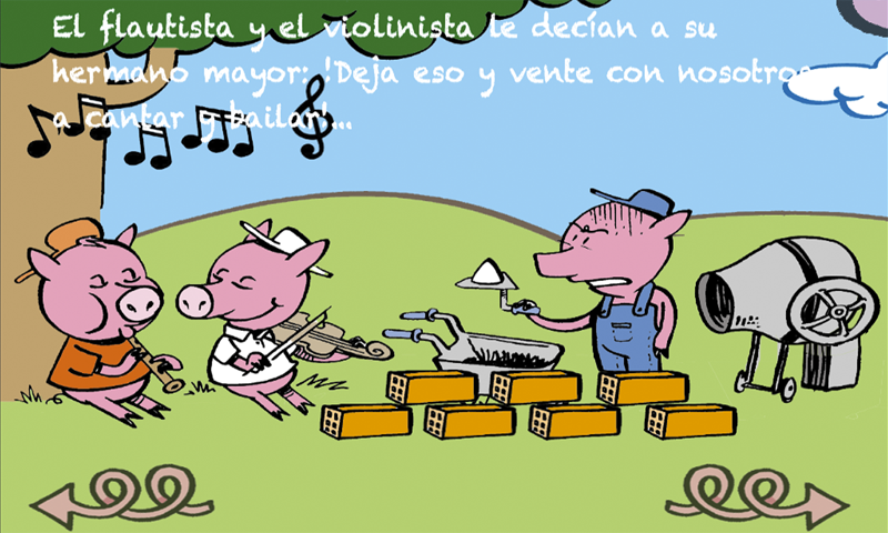The Three Little Pigs - Interactive Book with Games - App on Amazon ...