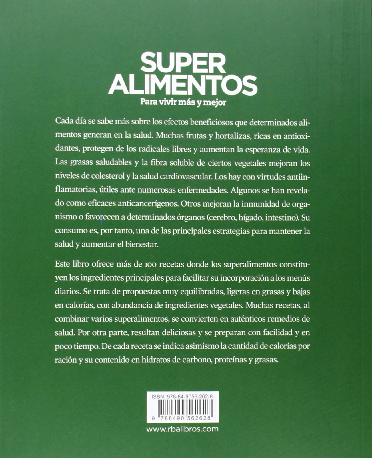Super alimentos : para vivir más y mejor