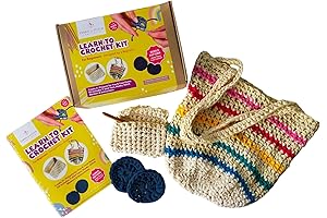 Beginner Crochet Kit: Learn Basic Stitches to Start Stitching Today!