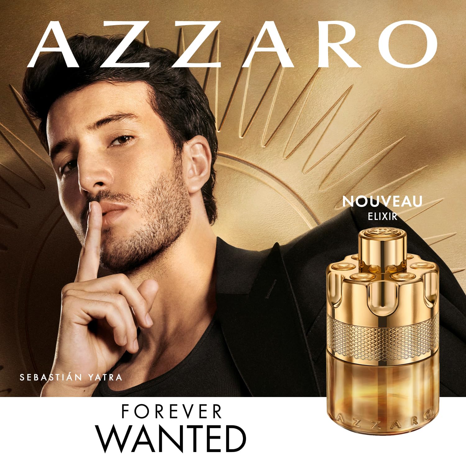 Azzaro Wanted Forever Elixir - Parfum pour Homme - Séducteur, Irrésistible et Puissant - Accords de Fruits Rouges, Cardamome et Cuir - Tenue Longue Durée - Spray Vaporisateur
