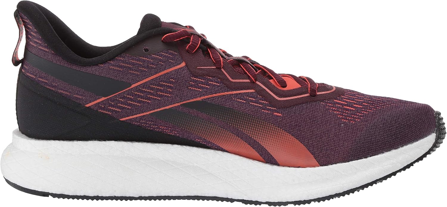 Reebok Men's Forever Floatride Energy 2 Running Shoe 7.5 Maroon/Carotene/Black
