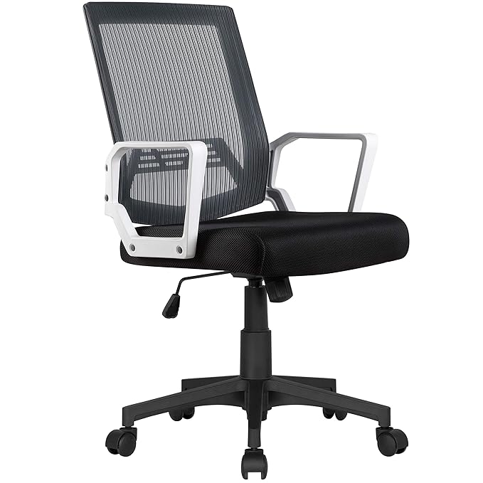 Yaheetech Adjustable Computer Chair Ergonomic Mesh Work Chair Reclining