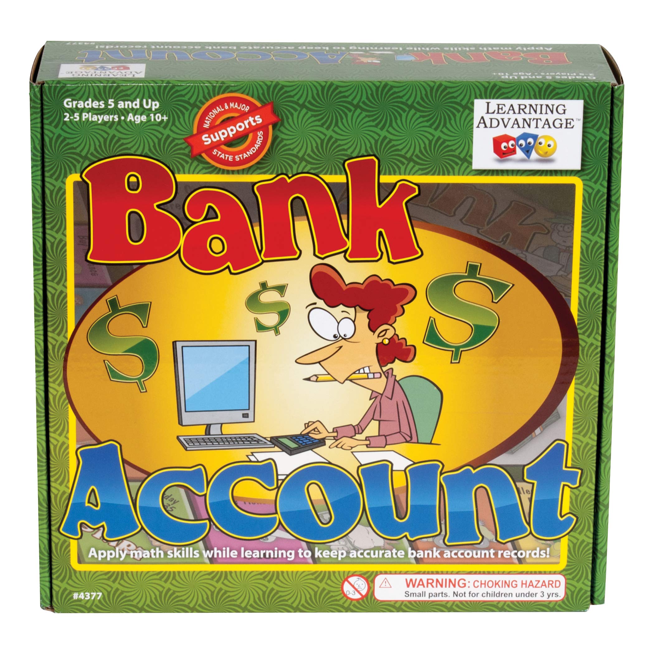 Learning Advantage CRE4377-A1 Bank Account Game