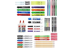 SHARPIE Drawing Pens and Markers School Essentials Bundle