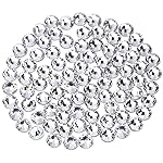 Novani Crystal Rhinestones, Flatback Loose Gemstones 144pcs Glass Rhinestones for Clothes Shoes Crafts Makeup Nail Art and DIY Decorations(SS40, Crystal Clear)