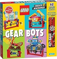 Vista 1 de Kit de actividad Klutz Lego Gear Bots Science/STEM para niños de 8 a 12 años