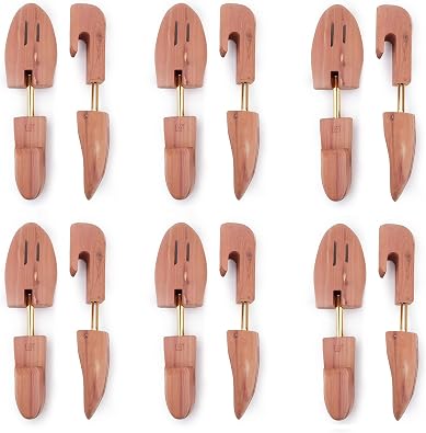 Mens Red Cedar Shoe Tree Single Tube -6 Packs