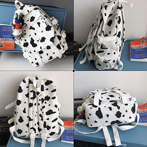 Vista 50 de Lobagve Mochila de pana grande para universidad, mochila casual para computadora portátil, mochila de viaje para mujeres y hombres, verde 7490