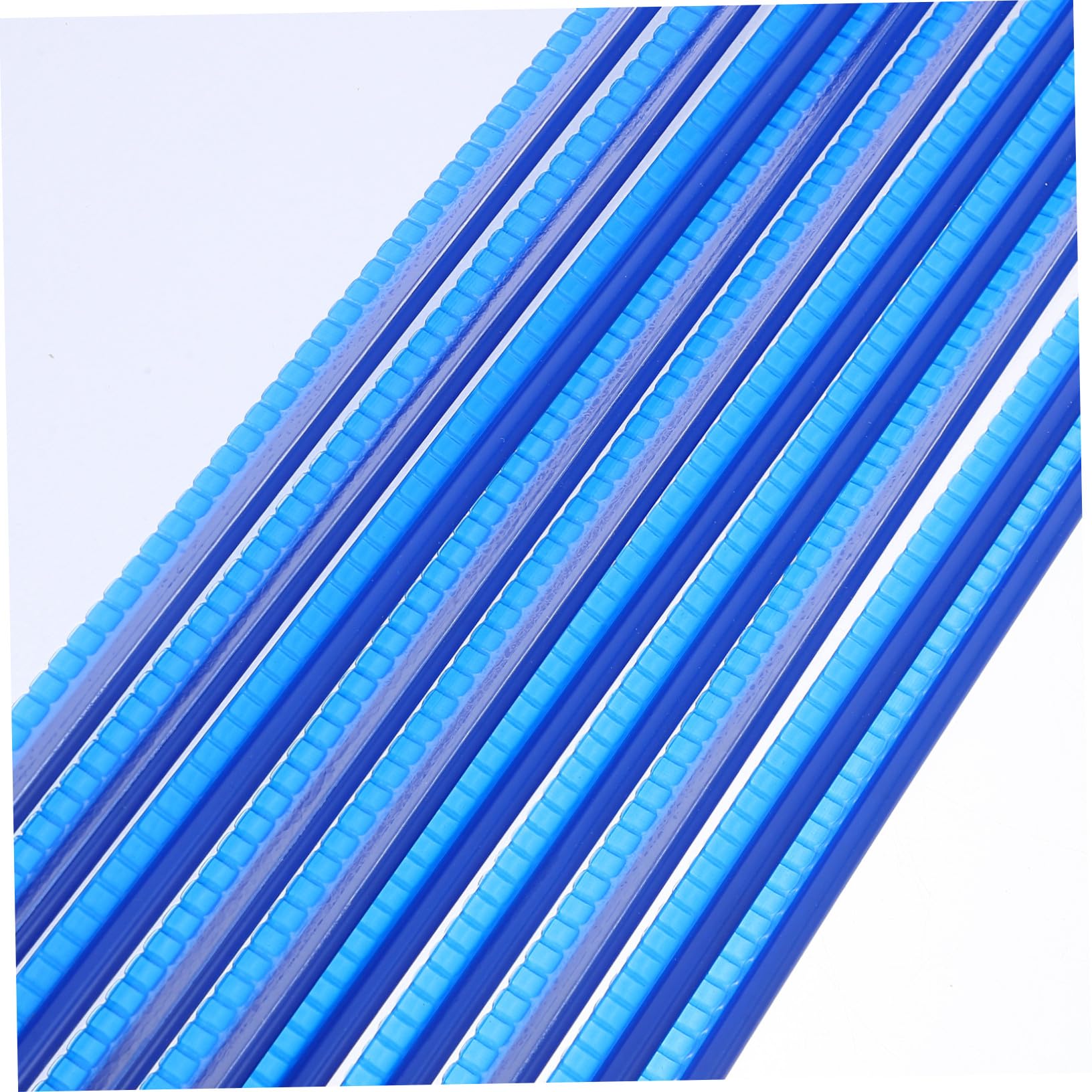 Wandmontierter Aktenorganizer A4 mit 10 Transparenten Fächern | Blaues Eisen Pvc Design, für Dateien und Literatur, für Besprechungsräume und Werkstätten