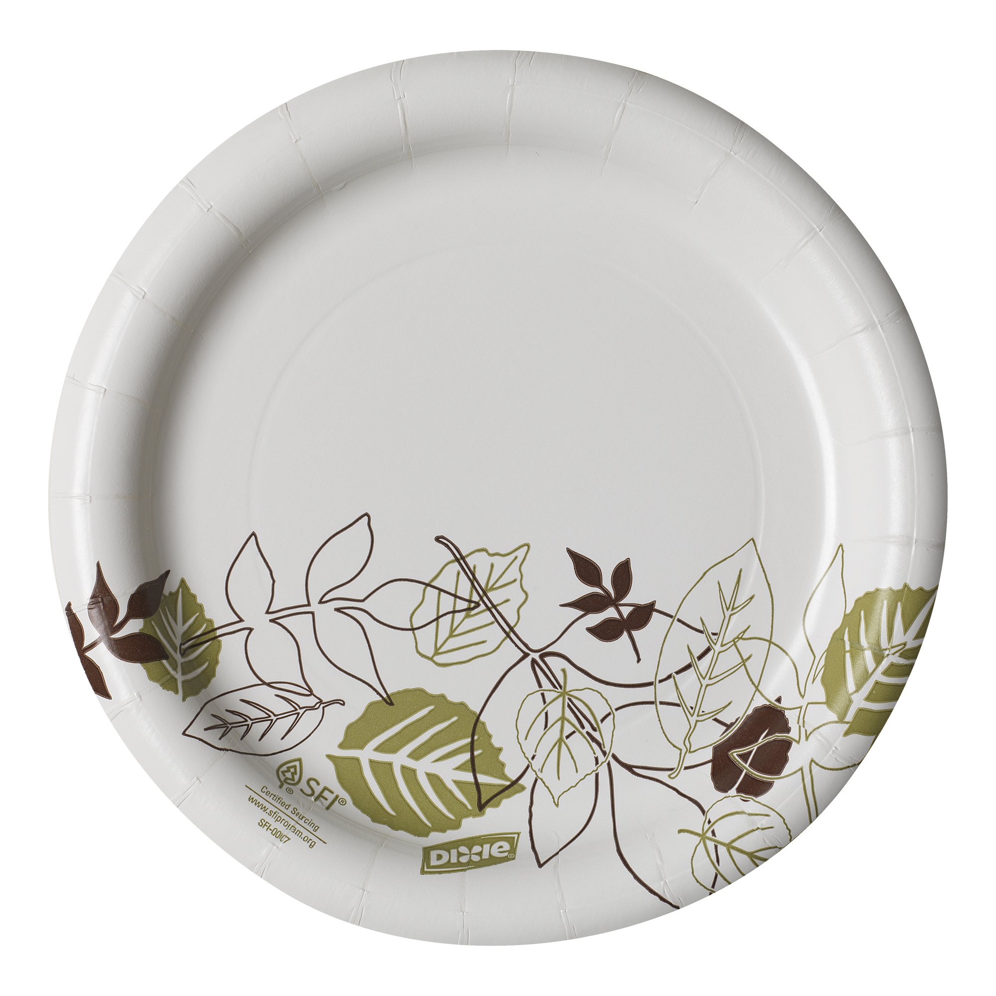 Georgia-PacificDixie 6 7/8” Medium-Weight Paper Plates by GP PRO (), Pathways, UX7WS (CASE), 125 Count (Pack of 4), Total 500