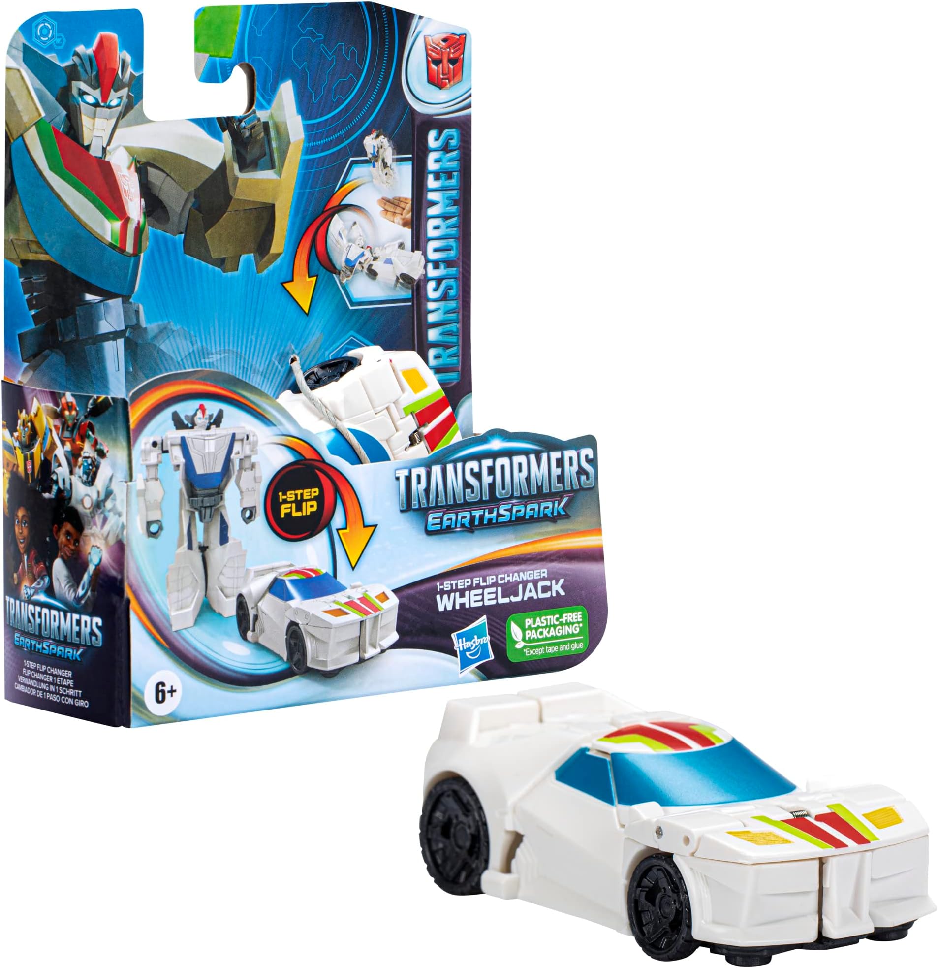 Transformers Earthspark 1 Step Flip Wheeljack