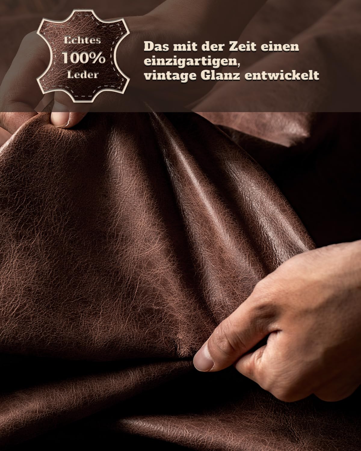DODENSHA MagSnap Geldbörse Herren I Slim Wallet mit XL-Münzfach für 10+ Münzen I Kreditkartenetui Geldbeutel Herren für 10+ Karten I Magnetischer Verschluss Geldbörse I RFID Schutz I Braun Silbrig