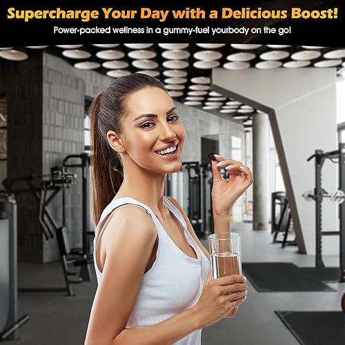 Miniatura 7 de Gomitas Shilajit puras para hombres y mujeres con Ashwagandha y Gokshura, sin azúcar añadida, Shilajit 100% natural con más de 85 oligominerales y