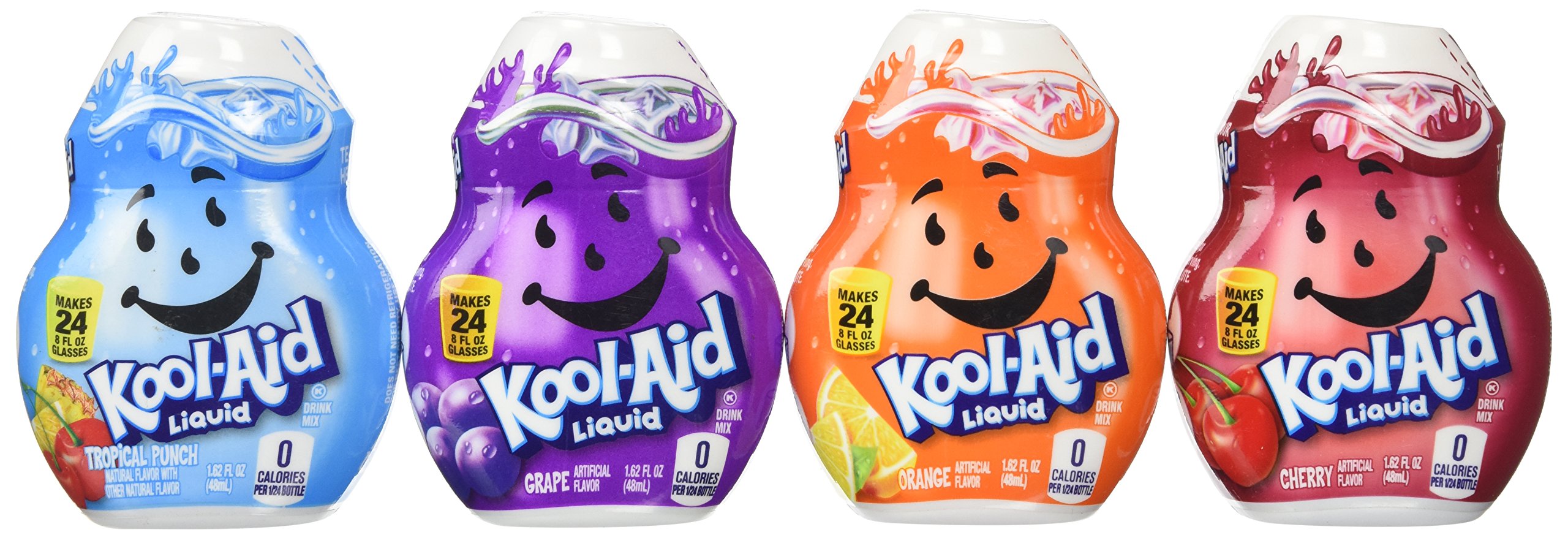 Buy Koolaid Liquid Drink Mix 4 Pack (Cherry, Grape, Orange, and