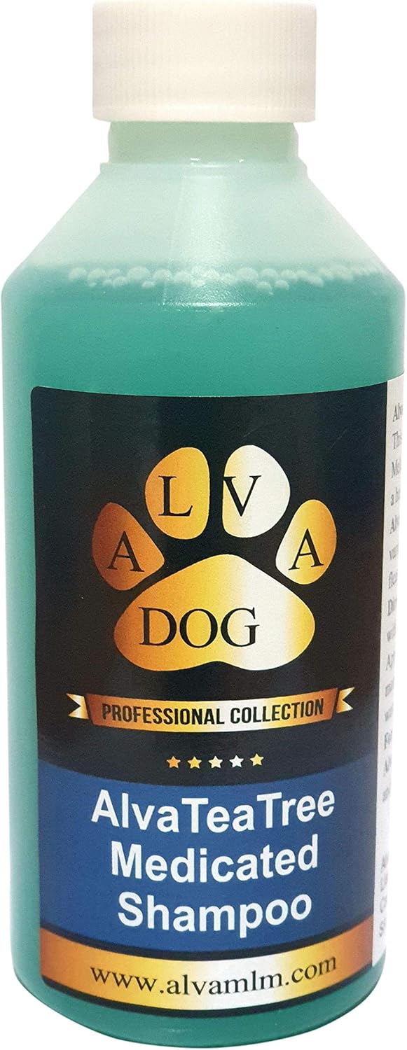 AlvaTeaTree Dog Medicated Shampoo (250ml) Amazon.co.uk Pet Supplies
