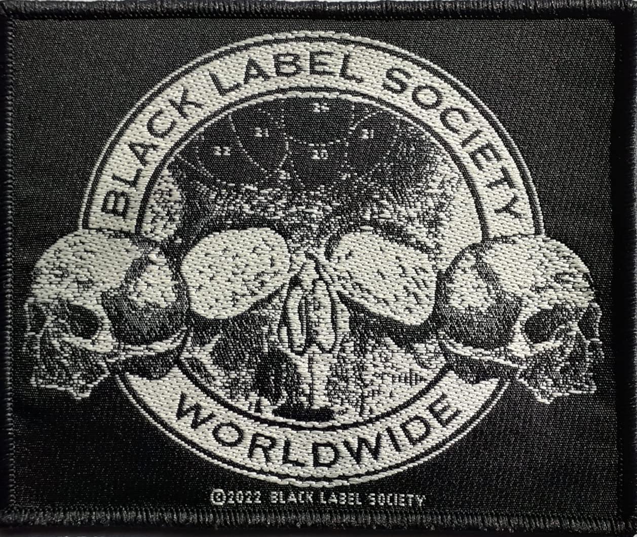 Amazon.com: Black Label Society - Skulls Patch 10cm x 8cm