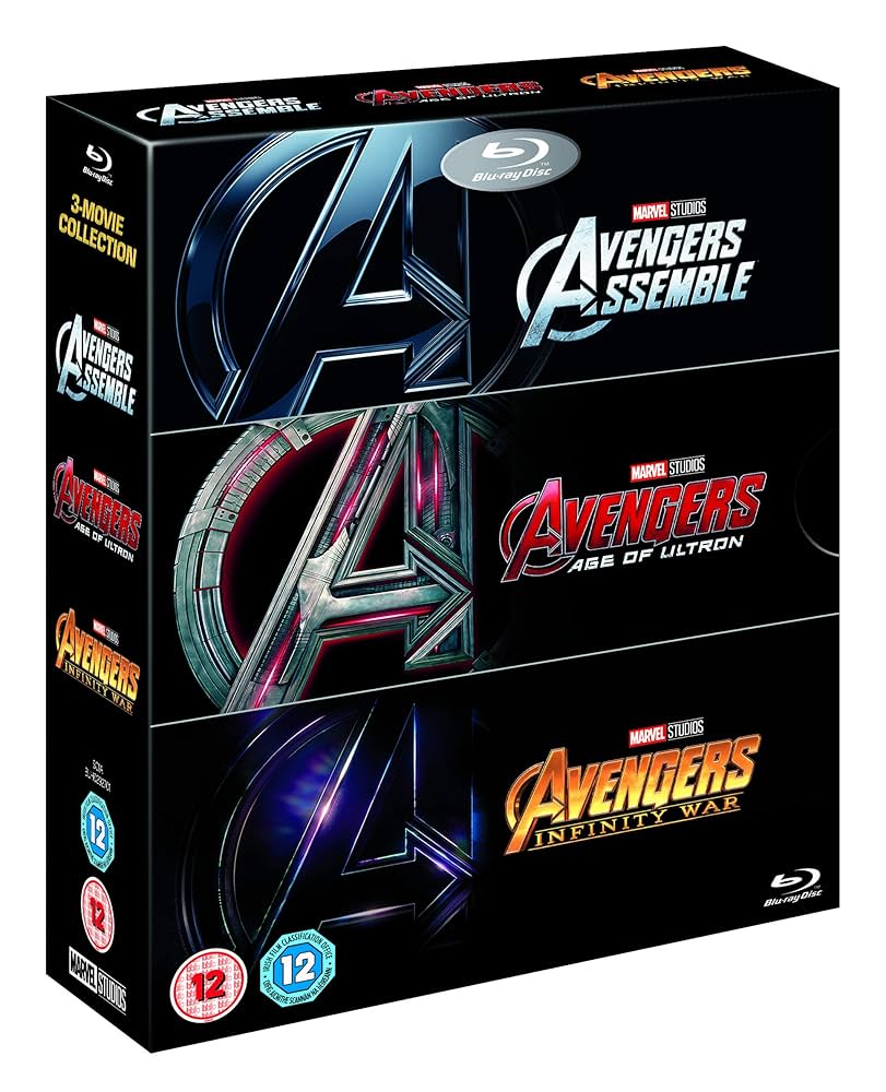 Avengers Trilogy Boxset [Blu-ray] [2018] [Region Free