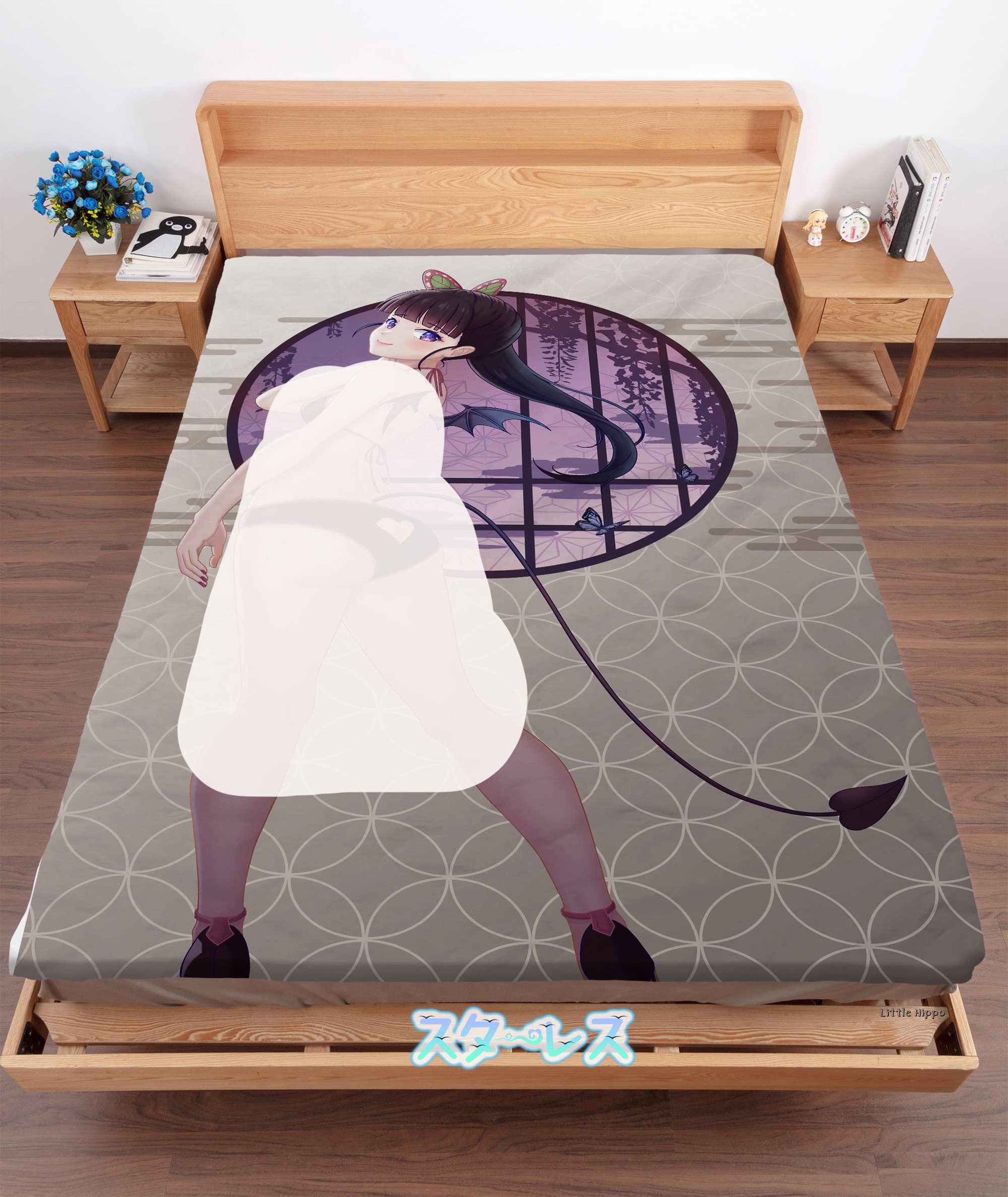 Amazon.co.jp: Starless 毛布 シングル 栗花落カナヲ 大判毛布 掛け