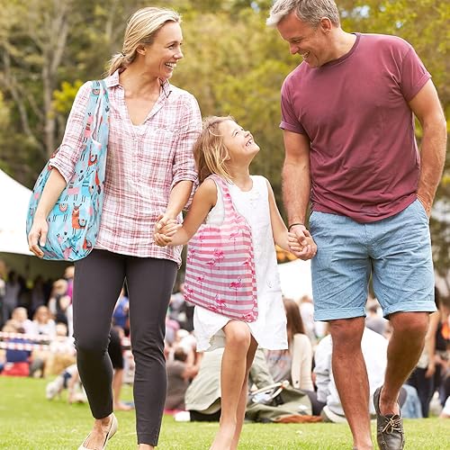 Miniatura 5 de Weewooday 18 bolsas de compras plegables reutilizables lavables a máquina, bolsas de nailon reutilizables impermeables