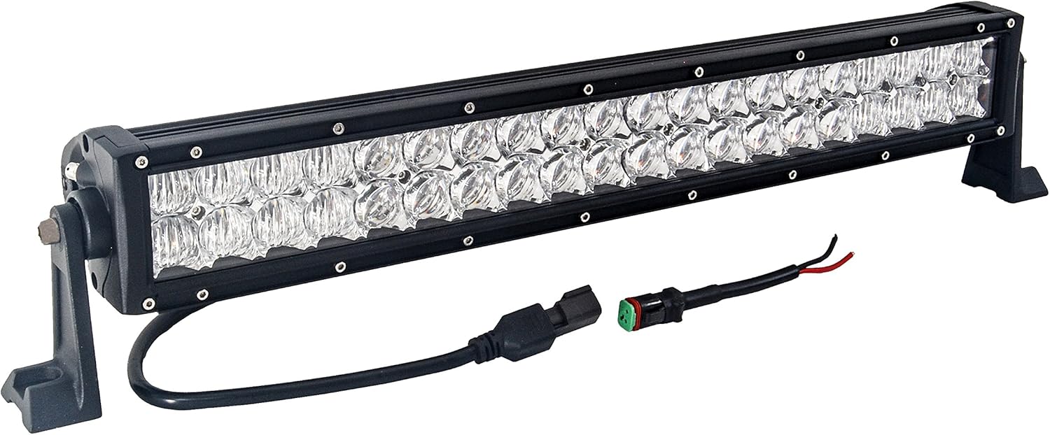 22" OZ-USA® 4D-Series 120W LED Lightbar Combo Spot/Flood Beam Plug and Play Harness for Off-Road Truck Bumper 4x4 UTV 12V 24V