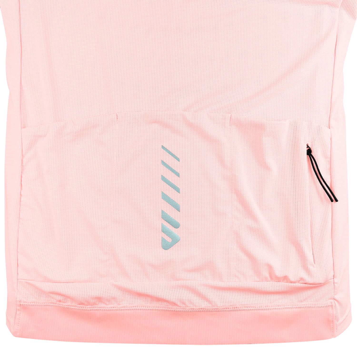 Wulibike Maillot de cyclisme à manches longues pour femme - Respirant - Haute élasticité - 4 poches