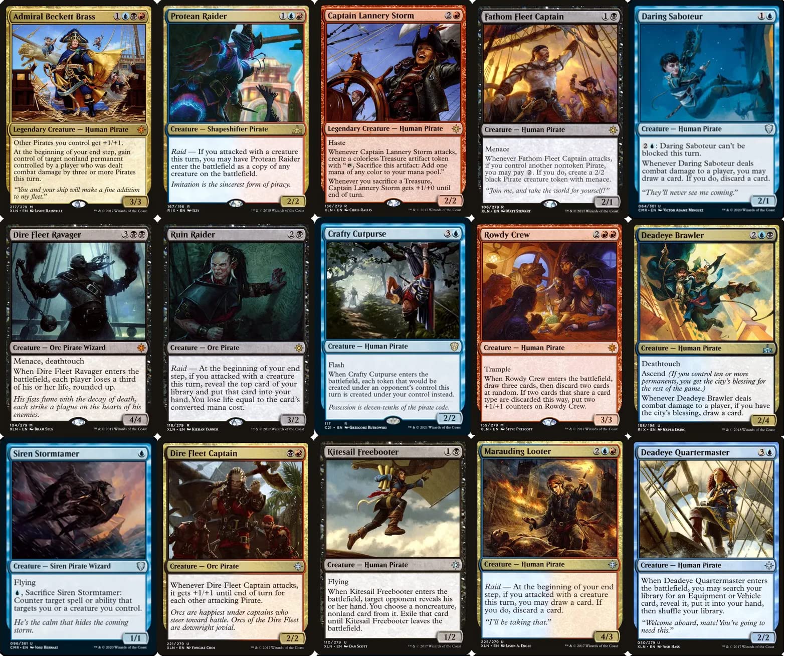 Amazon.co.jp: パイレーツコマンダーデッキ グリクシス カスタムビルド