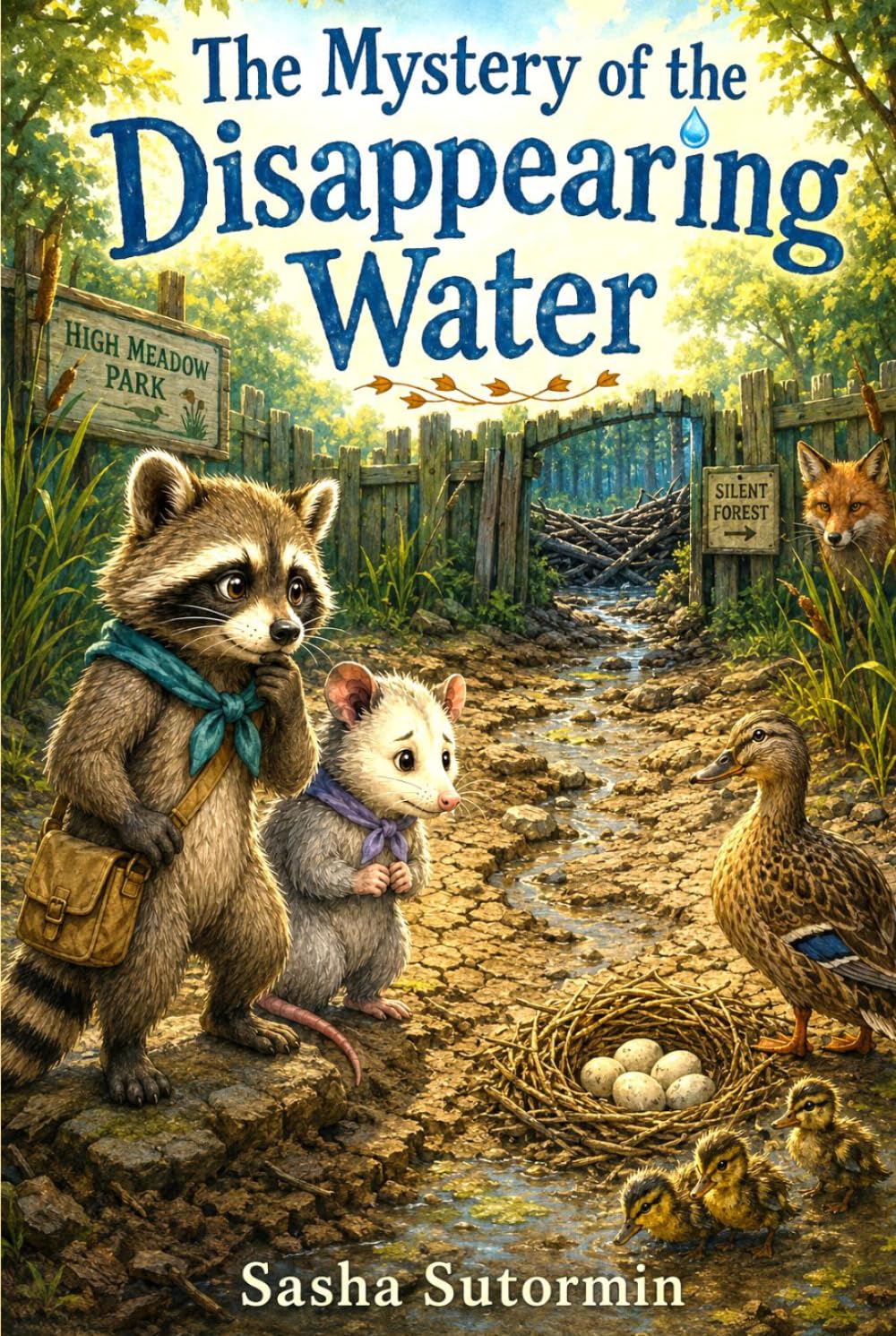 The Mystery of the Disappearing Water: Scout the Raccoon Adventures - An interactive power to choose adventure where you say which way the story goes, as every choice helps shape your own ending