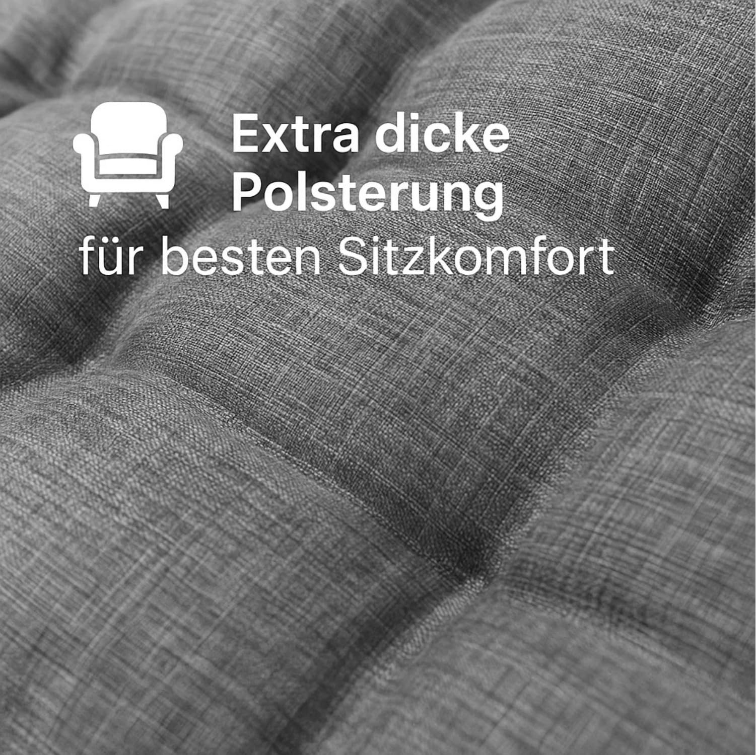 BigDean Campingstuhl faltbar 2 Personen bis 300kg gepolstert Camping Sofa | faltbar, Seitentasche, hochwertiges Campingsofa inkl. Tragetasche