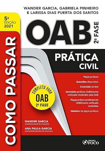 Como passar OAB 2ª fase: Prática civil (Portuguese Edition)