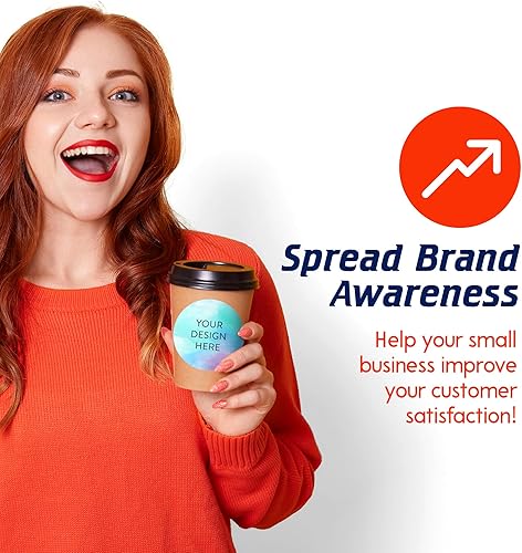 Miniatura 4 de 100 adhesivos de vinilo personalizables, con texto, imagen, diseño y logotipo adhesivos para logotipo de embalaje hecho a mano, botellas, tarros,